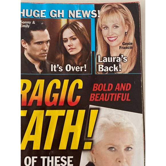 Soap Opera Digest Tragic death Bold and Beautiful July 18, 2006 magazine Vintage - Picture 3 of 13